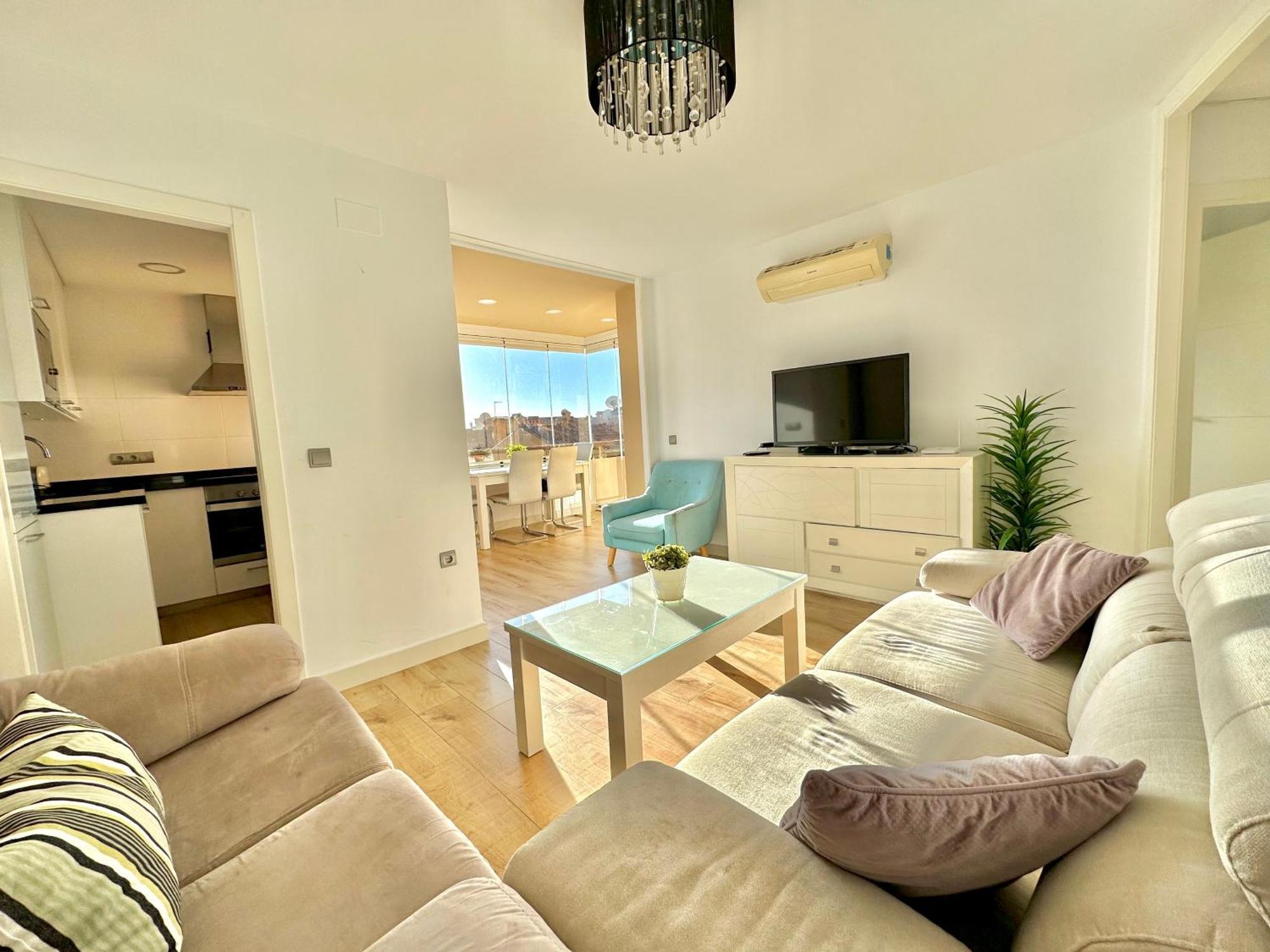 Gorgeous Apartment At The Sea In La Carihuela! Торемолинос Екстериор снимка